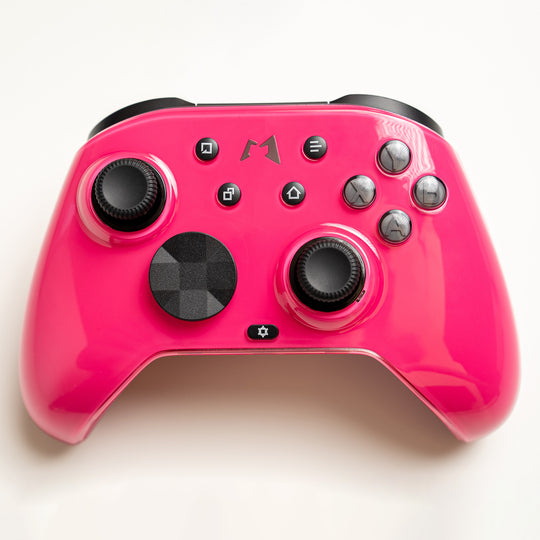 Mobapad Huben2 Wireless Controller with Capacitive Joysticks | Switch & PC | Drift-Free, Customisable Back Buttons