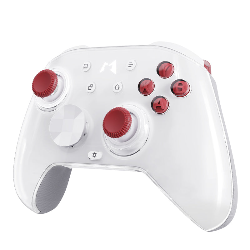 Mobapad Huben2 Wireless Controller with Capacitive Joysticks | Switch & PC | Drift-Free, Customisable Back Buttons