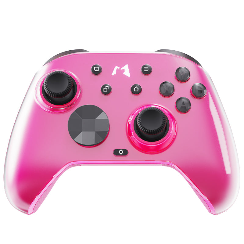 Mobapad Huben2 Wireless Controller with Capacitive Joysticks | Switch & PC | Drift-Free, Customisable Back Buttons