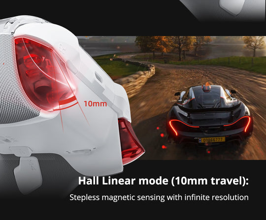 Mobapad Huben2 Wireless Controller with Capacitive Joysticks | Switch & PC | Drift-Free, Customisable Back Buttons