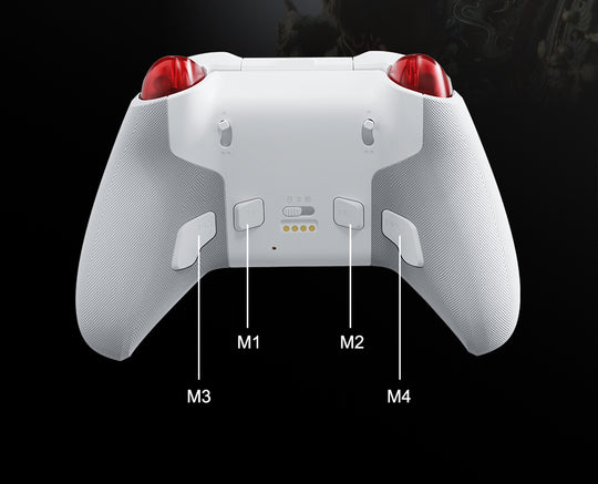 Mobapad Huben2 Wireless Controller with Capacitive Joysticks | Switch & PC | Drift-Free, Customisable Back Buttons