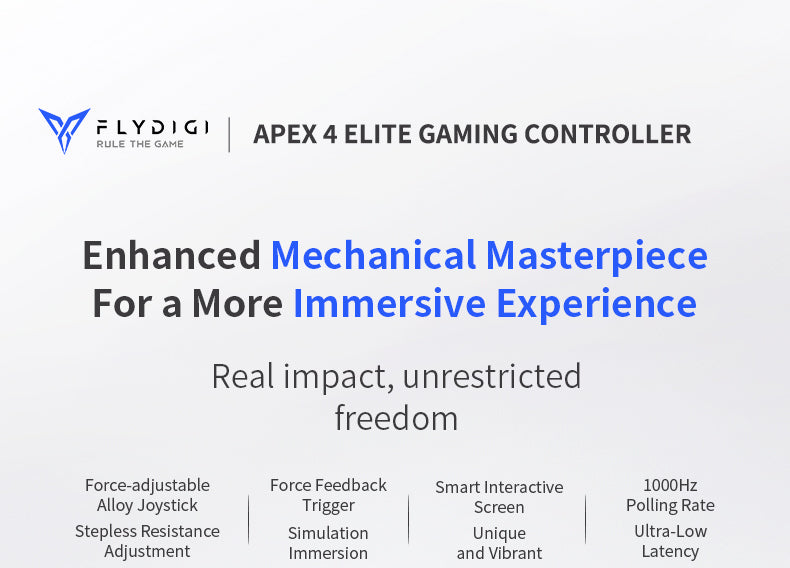 FLYDIGI APEX 4 Wireless Gaming Controller For PC/Switch