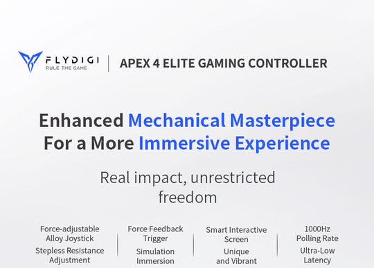 FLYDIGI APEX 4 Wireless Gaming Controller For PC/Switch