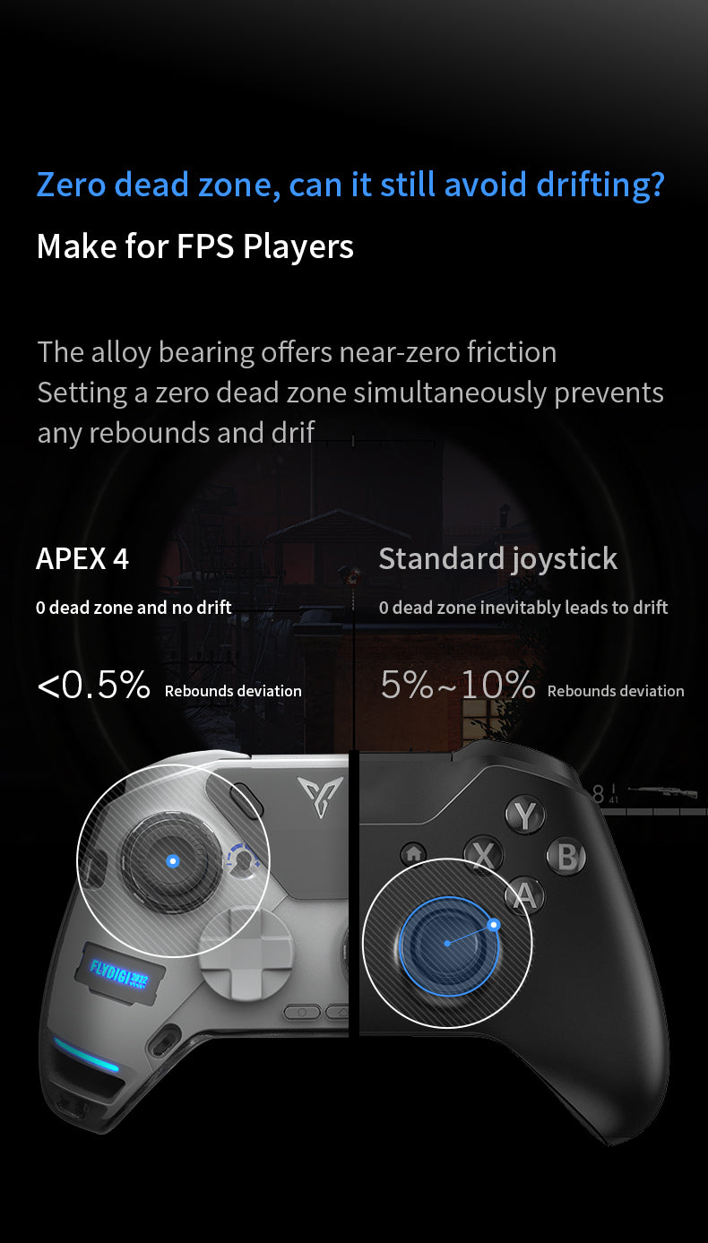 FLYDIGI APEX 4 Wireless Gaming Controller For PC/Switch