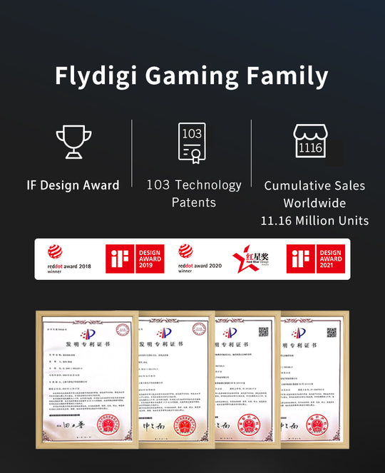 FLYDIGI Direwolf 2 Wireless Gaming Controller For PC/Switch