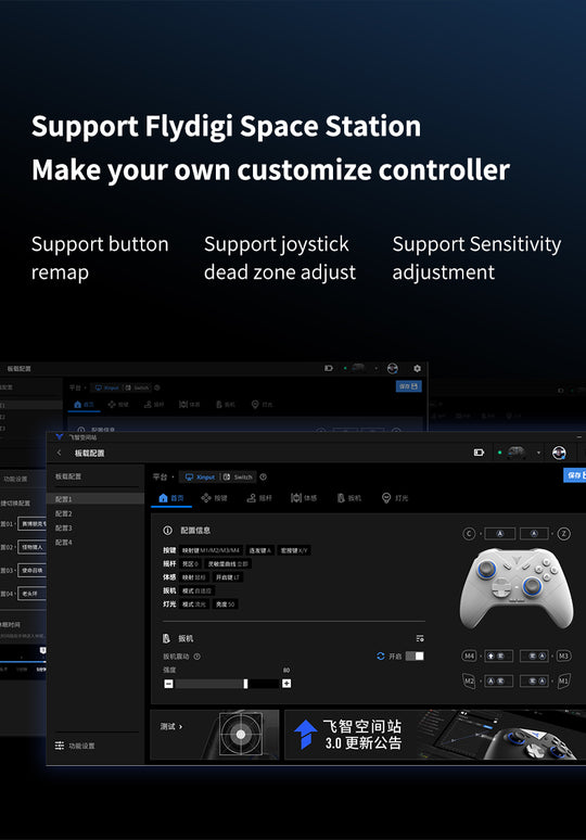 FLYDIGI Direwolf 2 Wireless Gaming Controller For PC/Switch