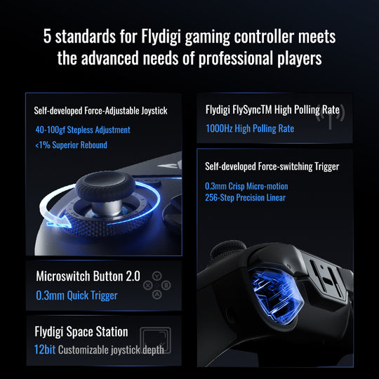 FLYDIGI Vader 4 Pro Wireless Gaming Controller For PC/Switch