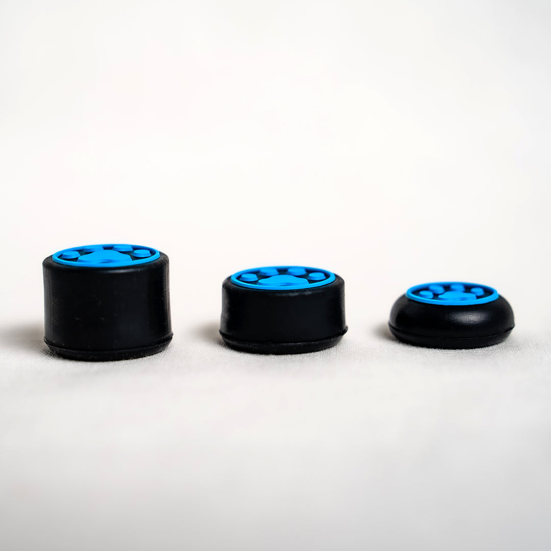 Techyin Cat Paw Joystick Thumb Grips (6-Pack) for Switch/OLED, PS5, PS4, Xbox One, Xbox Series X|S – Mixed Height Silicone Caps