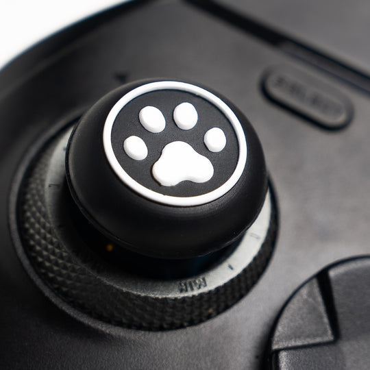 Techyin Cat Paw Joystick Thumb Grips (6-Pack) for Switch/OLED, PS5, PS4, Xbox One, Xbox Series X|S – Mixed Height Silicone Caps